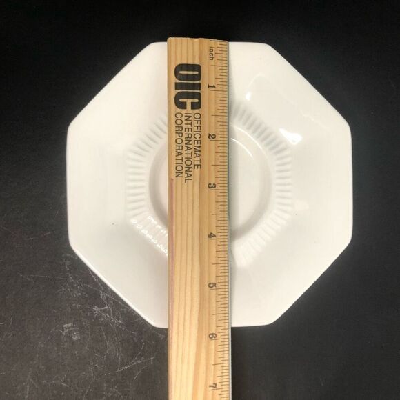 independence ironstone castleton japan replacement saucer white octagon classic - Picture 5 of 5